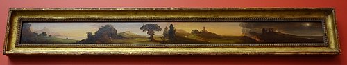 Four Times of Day in Italy, 1833, Thomas Cole