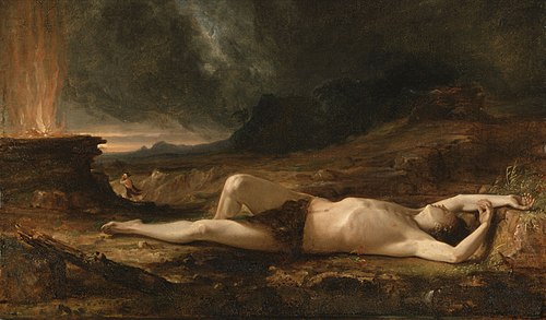 Abel mort, 1832, Thomas Cole