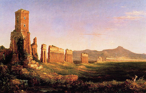 Aqueduc près de Rome, 1832, Thomas Cole
