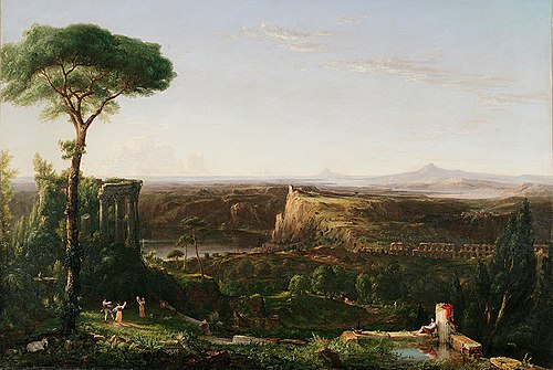 Italian Scene Composition, 1833, Thomas Cole