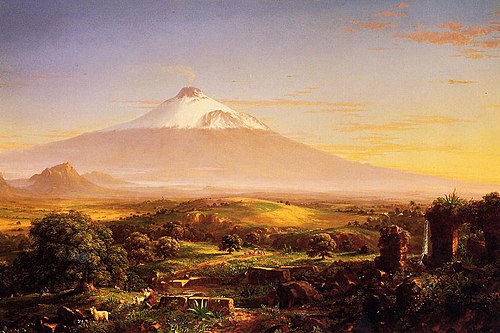 Mount Aetna from Taormina, 1842, Thomas Cole