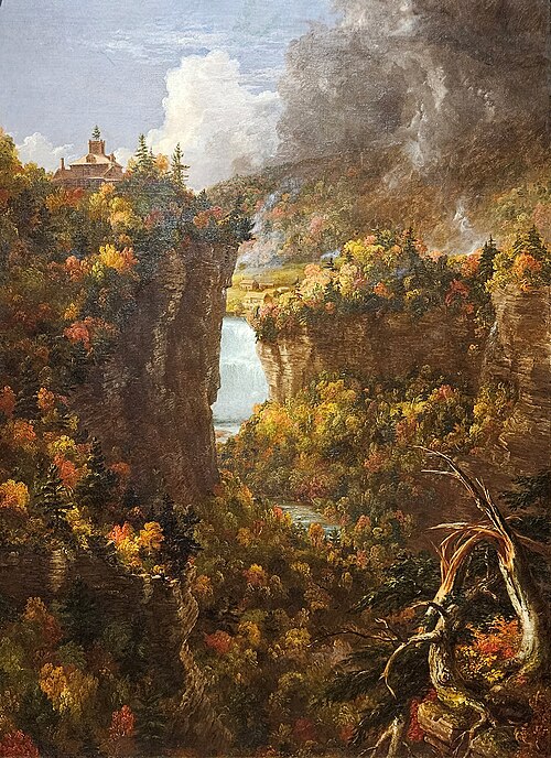 Portage Falls on the Genesee, 1839, Thomas Cole