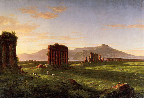 Campagne romaine, 1843, Thomas Cole