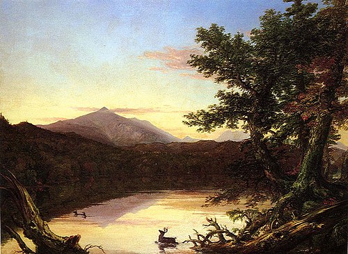 Schroon Lake, 1838, Thomas Cole