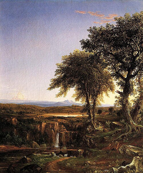 Summer Twilight, , Thomas Cole