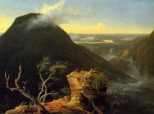 Sunny Morning on the Hudson River, 1827, Thomas Cole