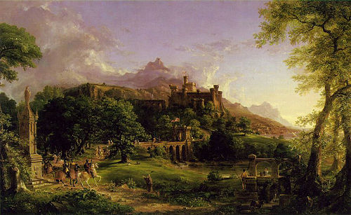 Le Départ, 1837, Thomas Cole