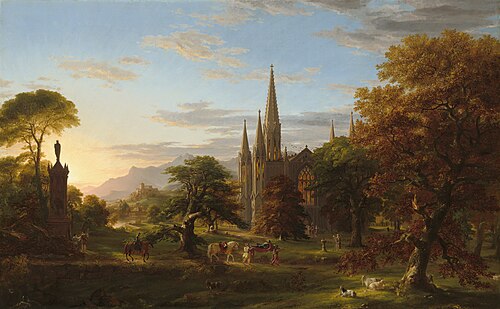Le Retour, 1837, Thomas Cole