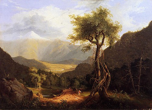 View in the White Mountains, 1827, Thomas Cole