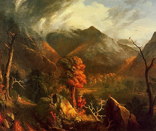 Vue des Montagnes Blanches, 1827, Thomas Cole