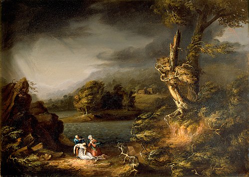 La Tempête, 1826, Thomas Cole