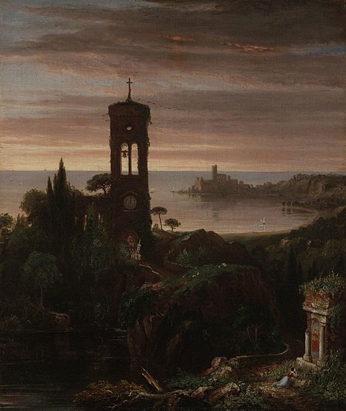 The Vesper Hymn, 1838, Thomas Cole