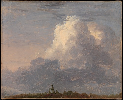 Clouds, 1838, Thomas Cole