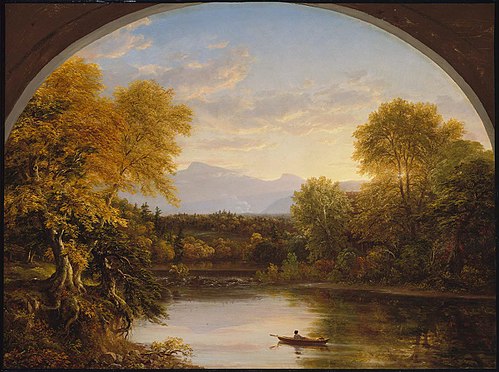 Sunset in the Catskills, 1841, Thomas Cole