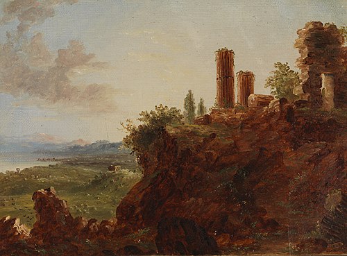 View of Sicily, 1840, Thomas Cole