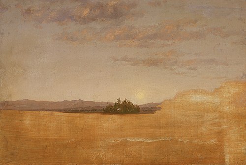 Landscape Sketch, , Thomas Cole
