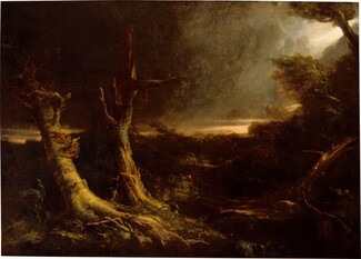 Tornado in an American Forest, 1831, Thomas Cole