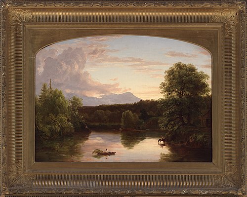 North Mountain and Catskill Creek, 1838, Thomas Cole