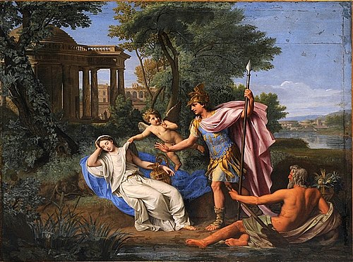 Mars et Rhéa Sylvia, 1650, Nicolas Colombel