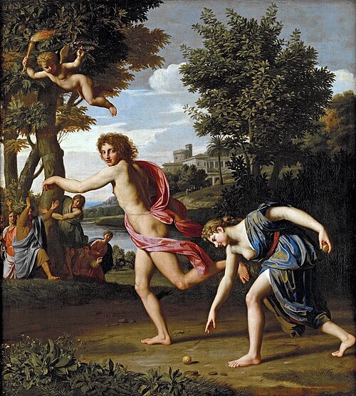 Hippomenes and Atalanta, 1680, Nicolas Colombel