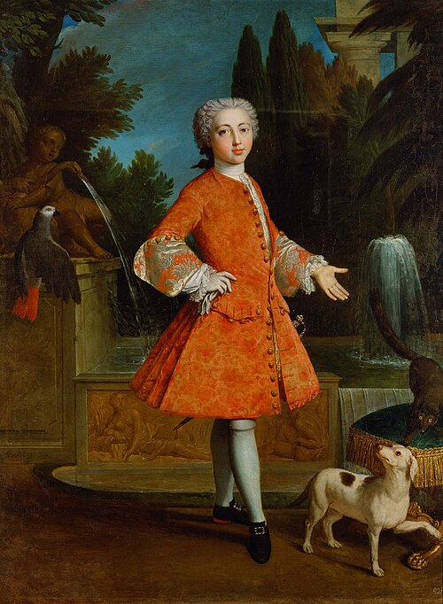 Duke Louis-Philippe of Orleans, 1737, Nicolas Delobel