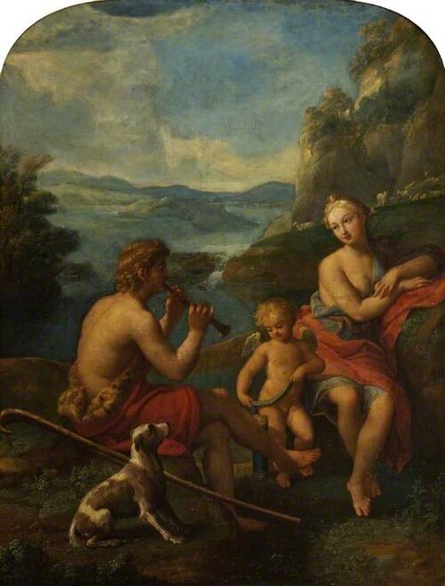 Paris and Oenone, , Nicolas Fouché