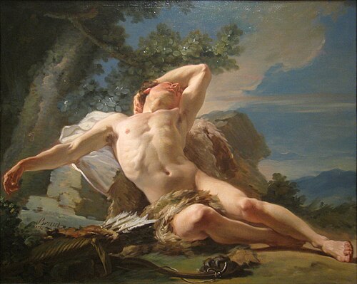 Sleeping Endymion, 1756, Nicolas Guy Brenet