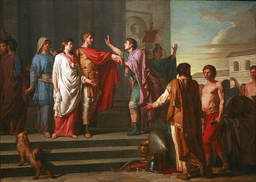 La Continence de Scipion, 1788, Nicolas Guy Brenet