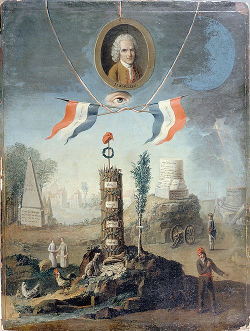 Allégorie révolutionnaire, 1794, Nicolas Henri Jeaurat de Bertry