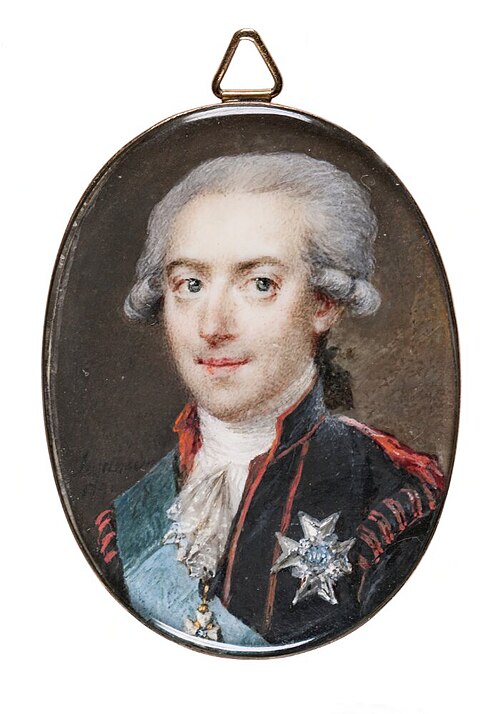 Johan Gabriel Oxenstierna, Lord High Chamberlain, Count, 1791, Nicolas Lavreince