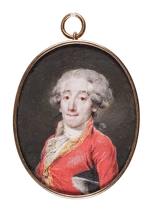 Friedrich August Internari, Saxon chargé d’affaires, 1794, Nicolas Lavreince