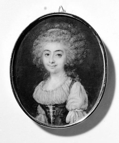 Louise Meyerfelt (1745-1817), f Sparre, , Nicolas Lavreince