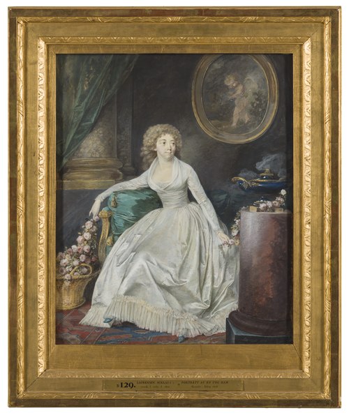 Mademoiselle Sofia Hagman, 1795, Nicolas Lavreince