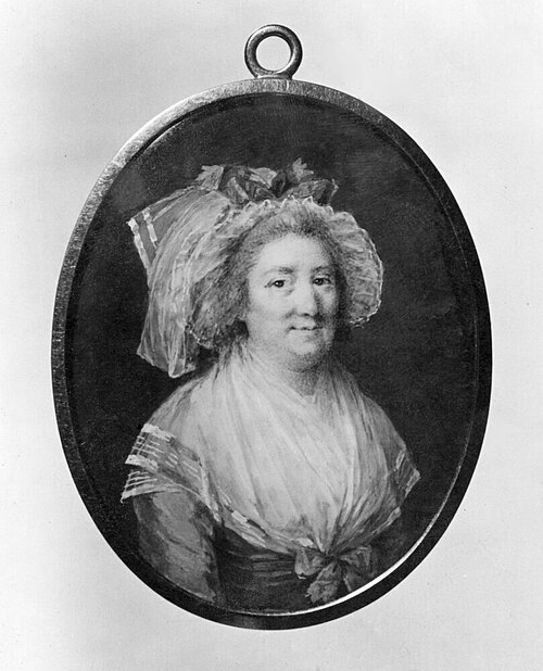 Margaretha Charlotta Le Febure (1735-1829), f Lilljenberg, 1791, Nicolas Lavreince