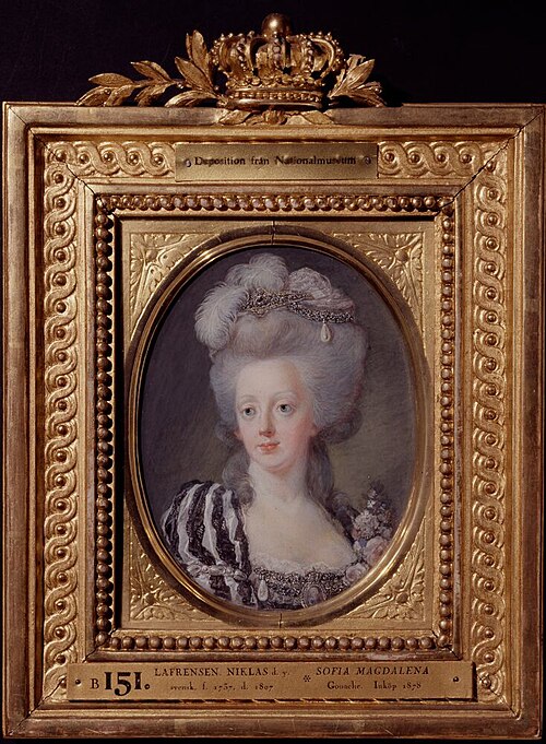 Queen Sofia Magdalena of Denmark, , Nicolas Lavreince