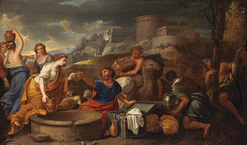 Rebecca at the Well, , Nicolas Loir