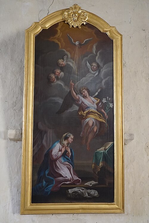 Annonciation, 1550, Nicolas Perseval