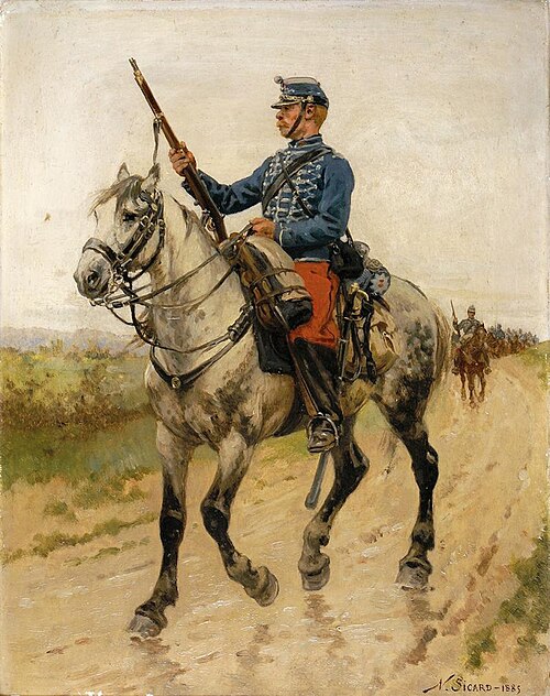 Le Hussard, 1885, Nicolas Sicard