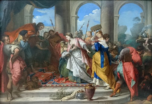 Salomon et la reine de Saba, 1728, Nicolas Vleughels