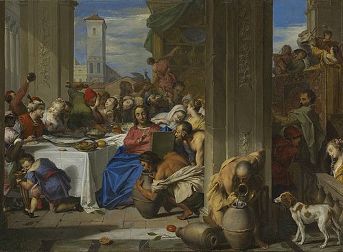 Die Hochzeit zu Kana, 1728, Nicolas Vleughels