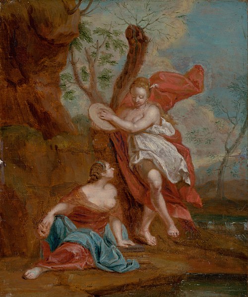 Thália a Terpsichoré, 1719, Nicolas Vleughels