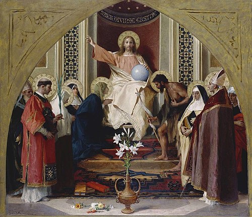The Redeemer Enthroned, 1879, Nicolò Barabino