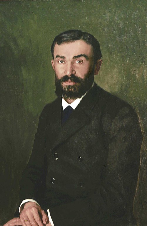 Posthumous portrait of russian sugar-king Ivan Nickolaevitch Tereschenko, 1904, Nikolaï Kouznetsov