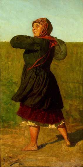 Peasant woman (1882), 1882, Nikolaï Kouznetsov