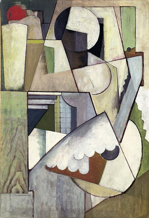 Figure with Guitar II, 1914, Creator:Henry Fitch Taylor