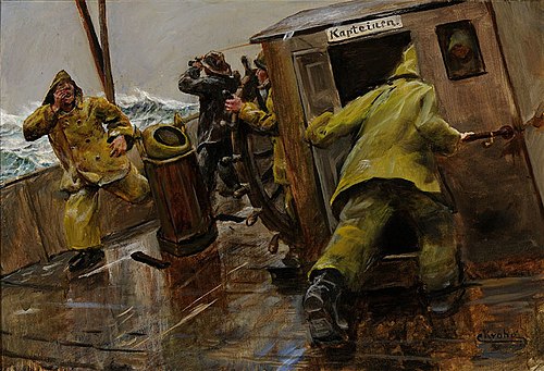 Grunnbrott, 1905, Christian Krohg