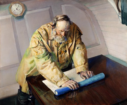 Difficult Waters, 1890, Christian Krohg