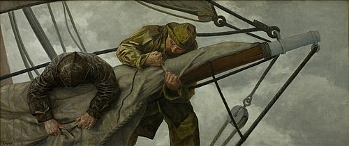 Tre rev, 1900, Christian Krohg