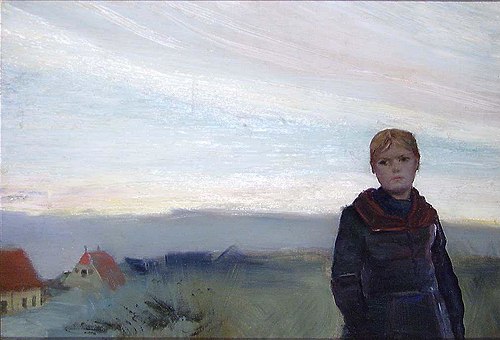 The little Gaihede Girl, 1888, Christian Krohg