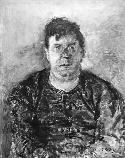 Sven Elvestad, 1924, Christian Krohg